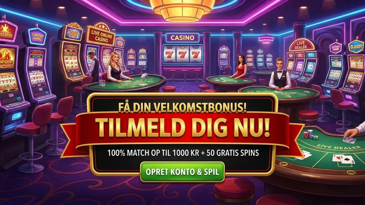 Tilmelding med bonus